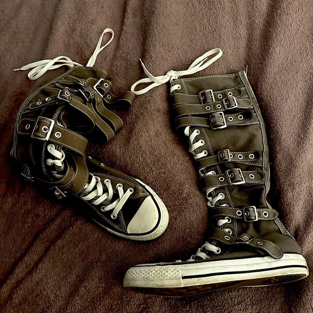 RARE knee high Converse